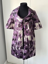 Simply Vera Vera Wang Women's Violet Printed Summer Coat Dress