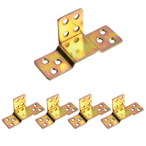 Sturdy Joint Wood Bed Rail Metal Bracket Fastener Connector Color Zinc - Picture 11 of 24