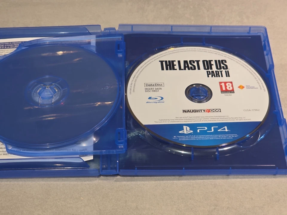 THE LAST OF US PART II 2 SONY PLAYSTATION 4 PS4 PS5 - Photo 4/4