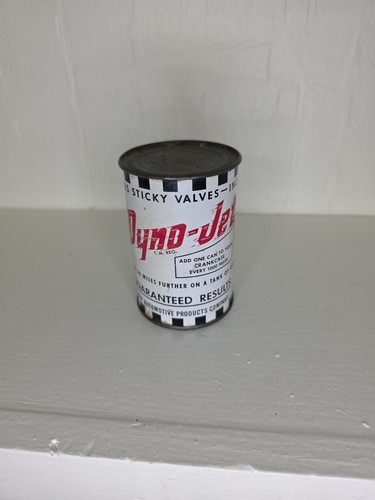 RARE ! Dyno Jet Vintage 8 oz. fuel additive FULL CAN !