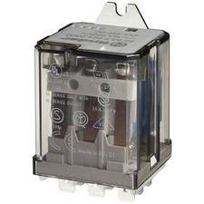 Image of Finder Plug-in Relay 24V DC 16A 3 change-overs