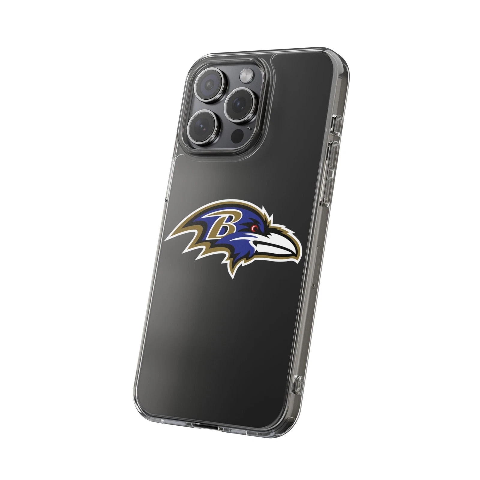 Baltimore Ravens Clear Phone Case for iPhone