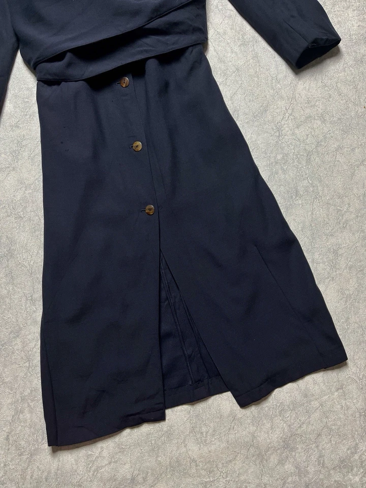 Gabardina vintage años 80 Jean Paul Gaultier Pour Gibo Foto 4 de 4