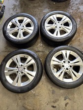 MERCEDES C CLASS W205 17" ALLOY WHEELS SET WITH TYRES 225/50/R17 A2054014300