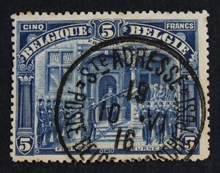 CKStamps: Belgium Stamps Collection Scott#121 Used
