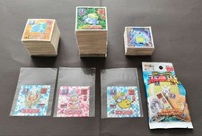 Pokemon Sticker Collection 717 pcs with rare hologram cards Used