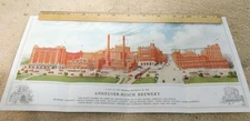 Vintage Anheuser Busch Budweiser Becker Brewing & Malting Co. Beer Brochure !!