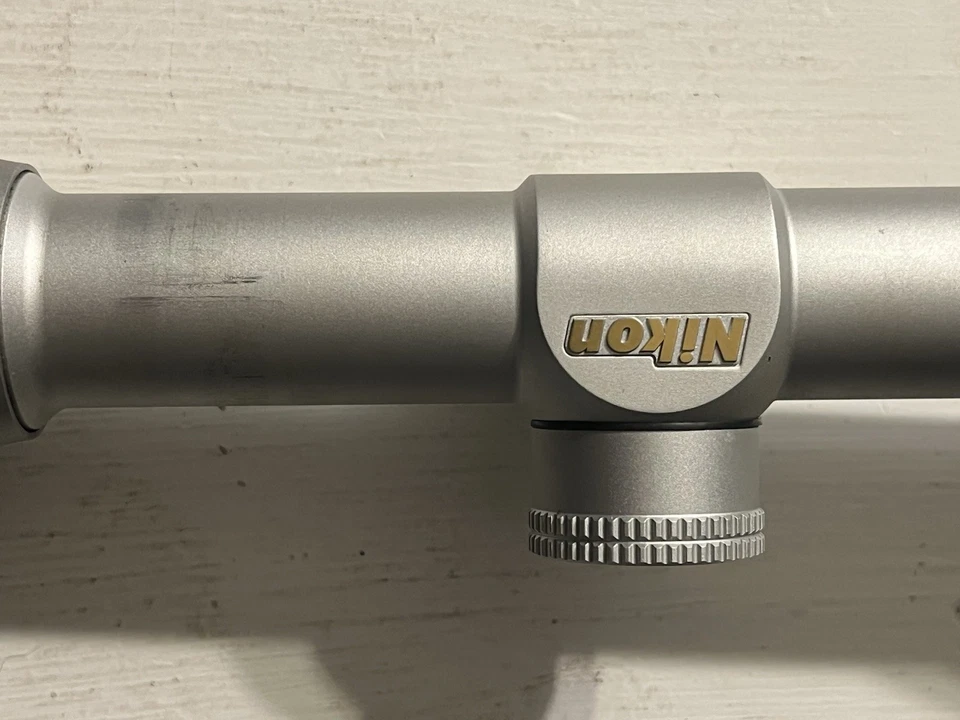 Mira para rifle Nikon Monarch 2.5-10X42 BDC retícula acero inoxidable plateado Foto 3 de 4