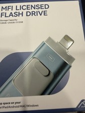 MFILICENSED FLASH DRIVE 128 GB PINK