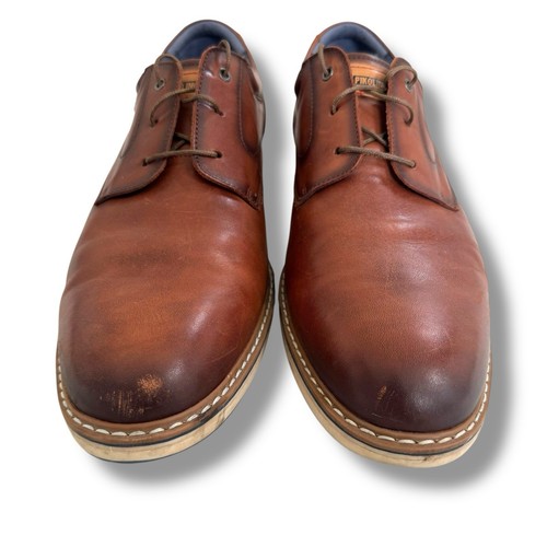 Pikolinos Avila Herren Kalbsleder Leder Schuhe Braun Cuero Größe EU 46 US 12-12,5 - Bild 11 von 12