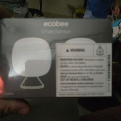 Ecobee Smart Sensor 2 Pack - Comfort, Security, Energy Savings - Smart Home -New