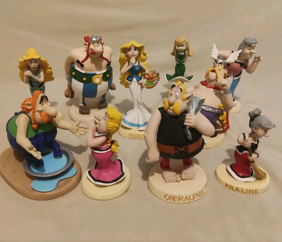 Figurine Rare Astérix Clodrey - Poupée De Collection En Parfait état