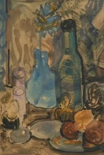Nature morte | aquarelle de Walter Gutbrod