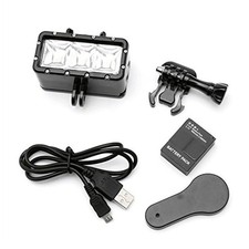 Underwater Waterproof Diving Spot Light LED Mount For GoPro Hero 5 4 3 3 SJ4000
