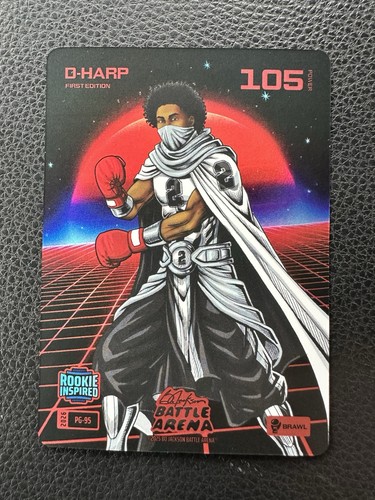 Dylan Harper 2026 Bo Jackson Battle Arena D-Harp Power Glove Foil Rookie RC