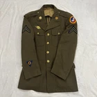 WWII U.S. 3rd Army Air Force Uniform Jacket 37R Original Vintage 1940s Military