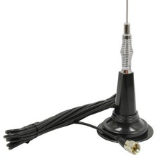 RoadPro RP-707 36-Inch Magnet Mount CB Antenna Kit Mobile Base-Loaded CB Radio A