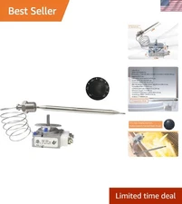 Precision Deep Fryer Thermostat with Knob - Compatible with Multiple Models