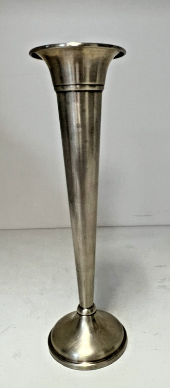 Vintage Preisner Sterling Silver Weighted 136 Bud Vase, DD-5