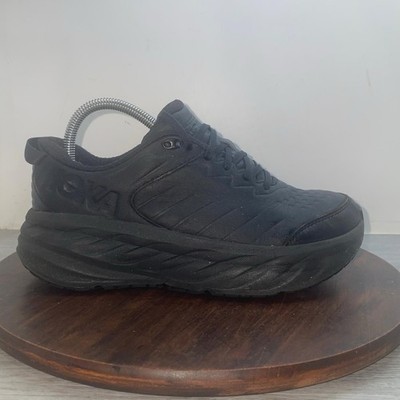 Hoka One One Bondi SR Black Slip Resistant Work Shoes Women's Size 8 1110521BBLC
