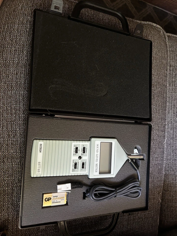 Extech 407740 Digital Sound Level Meter Tested And Work Good 👍 (D) - Image 4 of 4