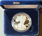 2018-W Proof $1 American Silver Eagle Box, OGP & COA #45391