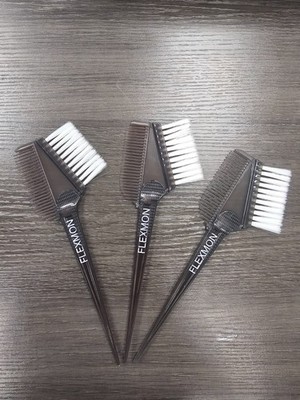 FLEXMON Hair Color Dye 3in Brush pack of 3set