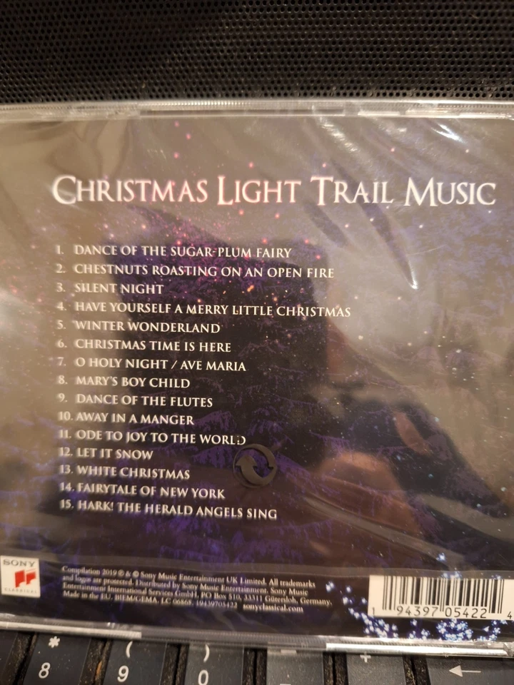 Christmas Light Trail Music 15 CHRISTMAS CHORAL CLASSICS NEW SEALED SONY CD - Image 2 of 2