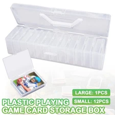HOT Card Organization Storage Box Deck Sports Card Holder Large For Trading Card