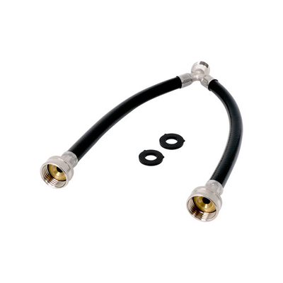 #ad Washing Machine Hose 12 Inch Y Mixer Hose 2 3 4 Female and 1 3 4 Male Fittings $10.99