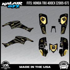 Graphics Kit for Honda ATV TRX400EX (2005-2007) Speed - GOLD