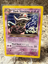 Pokémon TCG Dark Slowking 20/105 Neo Destiny Rare 60 HP on eBay