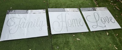 Glitzer Station Wandsticker B&M X3 Family Love Home