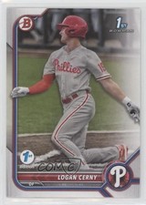 2022 Bowman 1st Edition Logan Cerny #BPPF-120 2oj