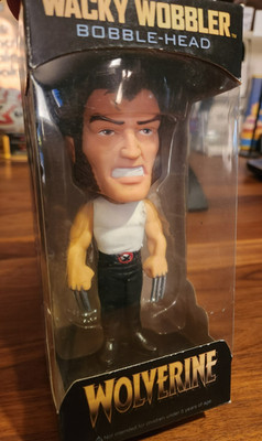 Marvel Universe Wolverine Wacky Wobbler Bobble Head By Funko 2009 NEW NIB