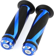 A Pair of Motorcycle Hand Grips Universal fits for Harley Suzuki Kawasaki wi