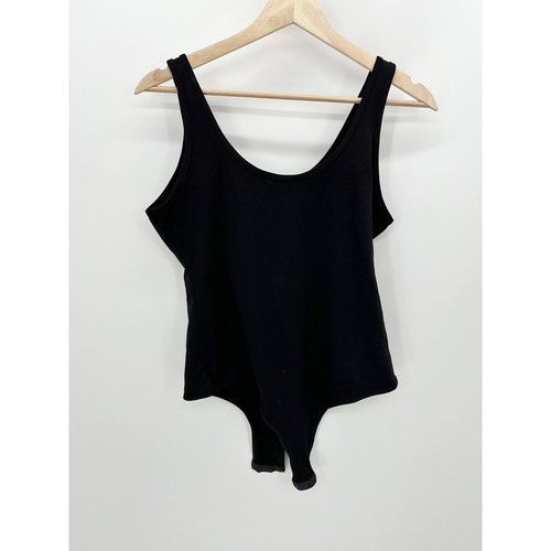 TTWELL Body Damen LARGE schwarz Baumwolle Elasthan Mischung Stretch ärmellos - Bild 2 von 7