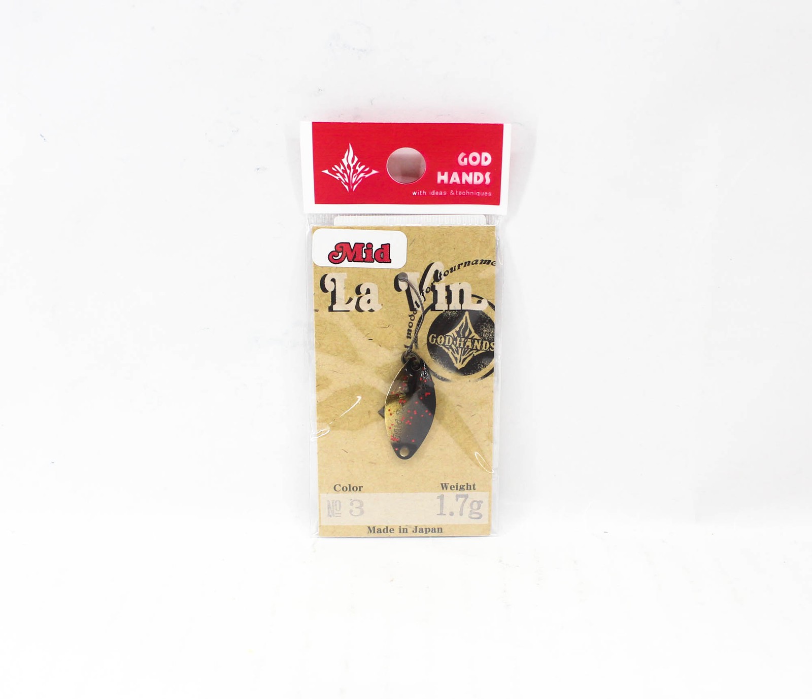 God Hands Mid Lavin 1.7 grams Sinking Lure 03 (4814)