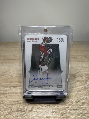 2025 Bo Jackson Battle Arena Inspired Ink Andruw Jones Curaçao Kid Steel Auto