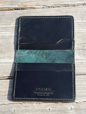 Shell Cordovan Ashland Leather Nomad Card Wallet