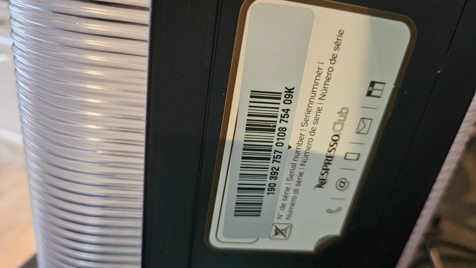 Nespresso Vertuo Capsule Pod Coffee Machine - black, photo 4 of 5