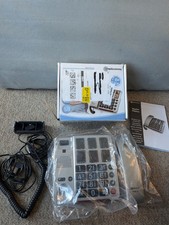 Image of Amplicomms BigTel 40 Plus 40+ Silver Corded Big Button Elderly Amplified Phone