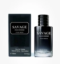 Savage 100 ml 3.4 oz High Quality Impression Cologne EDT Spray for Men