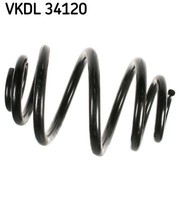 Skf Fahrwerksfeder Vkdl 34120 FüR Seat