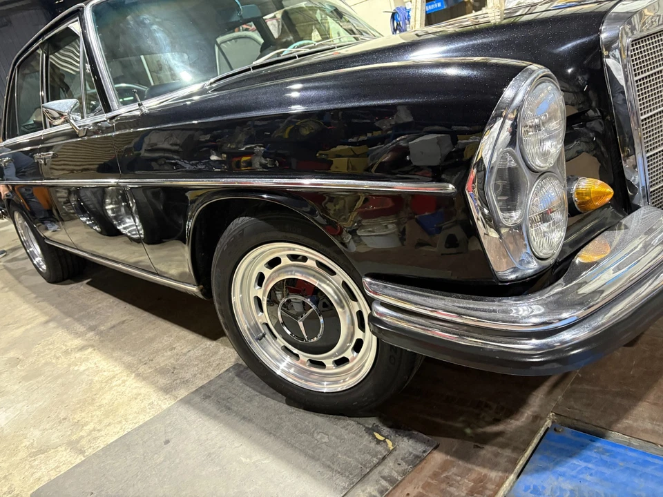 (MBV 13) Classic 16" Alloy Wheels Fits Mercedes W113/W115/W108/W111 Coupe - Imagen 4 de 4