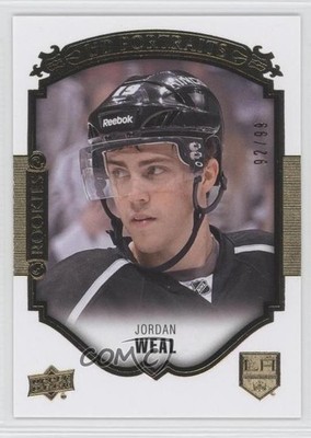 2015-16 Upper Deck UD Portraits Gold Foil 92/99 Jordan Weal #P-93 Rookie RC 0a1