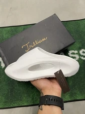  Trillium Palmer Slides White (Size:8)