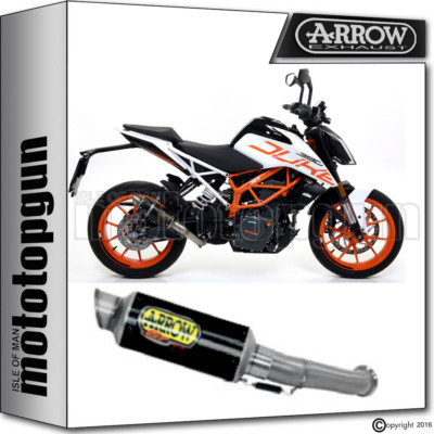 ARROW KIT EXHAUST GP2 GP-2 BLACK KTM DUKE 390 2017 17 | eBay