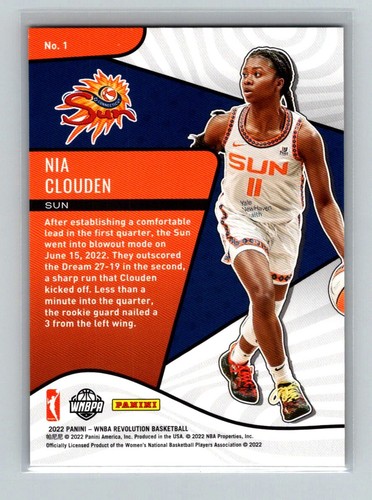 2022 WNBA Revolution Insert Liftoff Rookie Revolution Supernova Shock Wave PICK - Picture 37 of 177