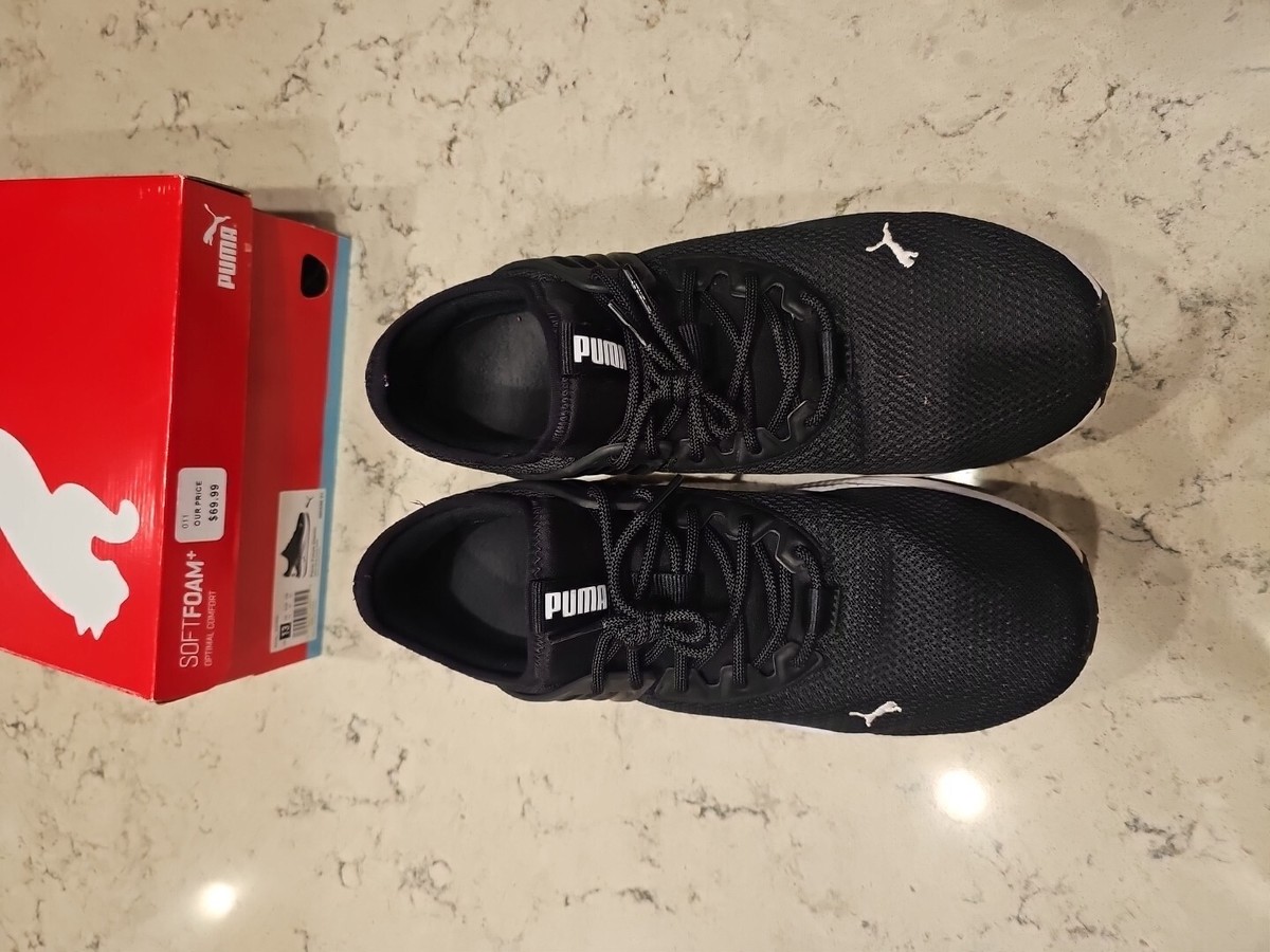 Size 13 - Puma Pacer Future Classic Black White for sale online | eBay